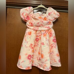 Catherine Malandrino Pink Floral Kids Dress